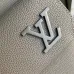 Louis Vuitton Olive Green Leather Backpack With Signature LV Logo size:43×30×14cm #A53749