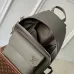 Louis Vuitton Olive Green Leather Backpack With Signature LV Logo size:43×30×14cm #A53749