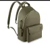 Louis Vuitton Olive Green Leather Backpack With Signature LV Logo size:43×30×14cm #A53749