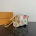 Louis Vuitton Mini Luggage Bag With Colorful Patches And Iconic Monogram Design  #A50332