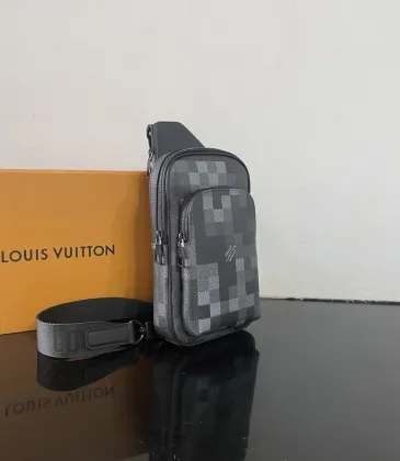 Louis Vuitton Pixelated Damier Graphite Sling Bag For Modern Style Seekers #A52724
