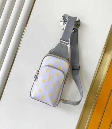 Louis Vuitton Monogram Canvas Sling Bag With Adjustable Strap Design size:16×33×5.7cm #A53752