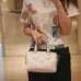 Louis Vuitton Embossed Monogram Nano Speedy Bag In Soft Pink #A51590