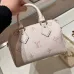 Louis Vuitton Embossed Monogram Nano Speedy Bag In Soft Pink #A51590