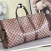 Louis Vuitton Damier Ebene Keepall Bag With KAWS Artistic Prints  size:50×29×22cm #A54124