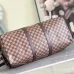 Louis Vuitton Damier Ebene Keepall Bag With KAWS Artistic Prints  size:50×29×22cm #A54124
