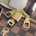 Louis Vuitton Damier Ebene Keepall Bag With KAWS Artistic Prints  size:50×29×22cm #A54124