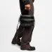 Chic Black Louis Vuitton Patent Leather Crossbody Bag With Signature Details For Fashion Enthusiasts #A49794