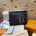 Louis Vuitton Monogram Eclipse Pochette With Cartoon Character Print And Stylish Design #A50814