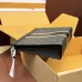 Louis Vuitton Monogram Eclipse Pochette With Striped Accent And Compact Design #A50815