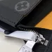 Louis Vuitton Monogram Eclipse Pochette With Striped Accent And Compact Design #A50815