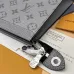 Louis Vuitton Monogram Eclipse Pochette In Light Grey With Signature Motifs And Luxe Packaging #A50810