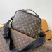Iconic Louis Vuitton Monogram Crossbody Bags In Classic And Dark Patterns For Fashion Lovers #A49955
