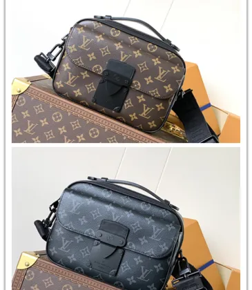 Iconic Louis Vuitton Monogram Crossbody Bags In Classic And Dark Patterns For Fashion Lovers #A49955