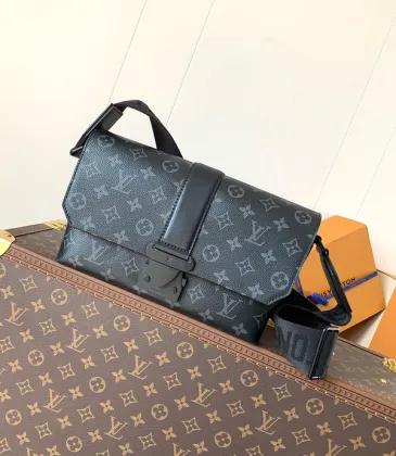 Classic Louis Vuitton Monogram Canvas Messenger Bag For Timeless Luxury Style #A49957