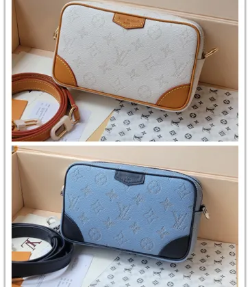 Louis Vuitton Monogram Canvas Crossbody Bags in Dual - Tone Color Schemes size:13×6.5×20cm #A53901