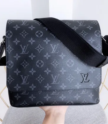 Louis Vuitton Monogram Shadow Messenger Bag Sophisticated  Spacious and Stylish for the Modern Man#9127028