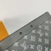 Louis Vuitton Pochette With Grey Monogram Canvas And Contrast Trim Design #A50711