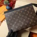 Louis Vuitton Pochette Collection In Classic Patterns With Varied Interior Details #A50813