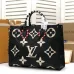 Hot sale Brand L CRAFTY ONTHEGO Monogram  handbag oversized print #99874622