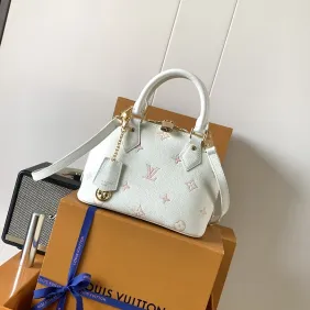 LV Alma BB Monogram Leather Crossbody Bag 23.5×17.5×11.5cm #A65055