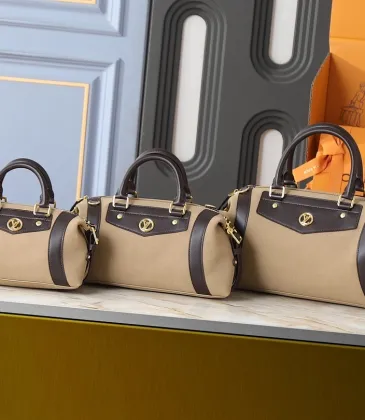 LV Beige Brown Luxury Canvas-Leather Chic Daily Styles bag #A60319 LV Beige Brown Luxury Canvas-Leather Chic Daily Styles bag #A60319