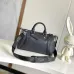 Louis Vuitton Dual - Tone Speedy Bandoulière Bags In Textured Leather With Signature Hardware #A50710