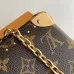 LV Original M26084 Alma BB Trunk Handbag | Monogram Canvas Crossbody Bag with Detachable Chain #A60248