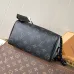 Louis Vuitton Nano Speedy Bag In Black Monogram Eclipse Canvas With Chain Strap #A50713