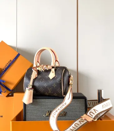 Louis Vuitton Speedy Bandoulière Bag With Customized Charms And Monogram Canvas Design #A50714