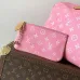 LV Speedy P109 Bandoulière 30 Monogram Leather Bag | M13911 Pink #A60904