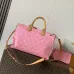LV Speedy P109 Bandoulière 30 Monogram Leather Bag | M13911 Pink #A60904