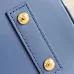 Louis Vuitton Blue Epi Leather Speedy Bag With Signature Strap And Gold Hardware size:23×17×11cm #A54067