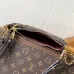 Louis Vuitton Black Embossed Monogram Chain Shoulder Bag With Leather Accents #A50835