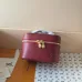Louis Vuitton Epi Leather Vanity Case Collection - Luxury Cosmetic Bags with Gold-Tone Zippers in Multiple Elegant Colors M25857 #A58353