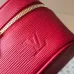 Louis Vuitton Epi Leather Vanity Case Collection - Luxury Cosmetic Bags with Gold-Tone Zippers in Multiple Elegant Colors M25857 #A58353