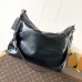 Stylish Black Louis Vuitton Leather Hobo Bag With Embossed Strap For Fashion - Forward Looks #A49953