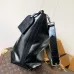 Stylish Black Louis Vuitton Leather Hobo Bag With Embossed Strap For Fashion - Forward Looks #A49953