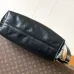 Stylish Black Louis Vuitton Leather Hobo Bag With Embossed Strap For Fashion - Forward Looks #A49953
