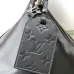 Stylish Black Louis Vuitton Leather Hobo Bag With Embossed Strap For Fashion - Forward Looks #A49953