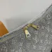 Gorgeous Louis Vuitton Denim Handbag With Classic Monogram Pattern And Chain Accent #A50990