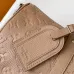 Elegant Beige Louis Vuitton Embossed Leather Speedy Bag For Timeless Luxury Travel And Style #A49952