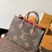 Elegant Louis Vuitton Onthego Tote Bags In Classic Monogram Patterns For Luxury Lovers #A49954