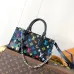 Colorful Louis Vuitton Handbag With Multicolor Monogram And Chain Accents For Bold Fashion #A49950