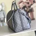 Louis Vuitton Monogram Eclipse Travel Duffle Bag With Colorful Striped Accent #A52720