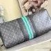 Louis Vuitton Monogram Eclipse Travel Duffle Bag With Colorful Striped Accent #A52720
