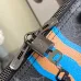 Louis Vuitton Monogram Eclipse Travel Duffle Bag With Colorful Striped Accent #A52720