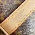 Louis Vuitton Monogram Keepall Bandoulière: Personalized Luxury Travel Statement size:55×27×20cm #A53533
