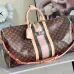 Louis Vuitton Monogram Keepall Bandoulière: Personalized Luxury Travel Statement size:55×27×20cm #A53533
