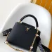Louis Vuitton Capucines Mini Bag With Colorful Strap And Charm Details size:27×17×9cm #A53753